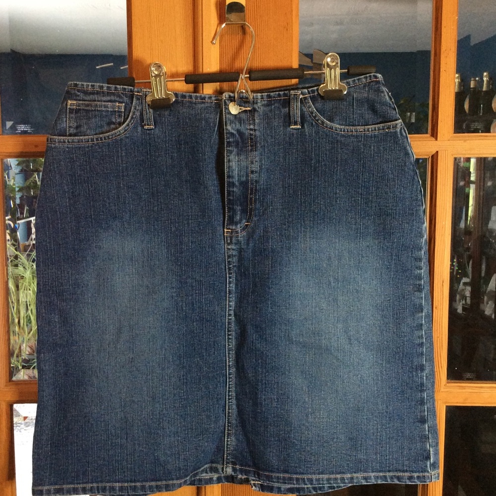 Vintage Denim Skirt
